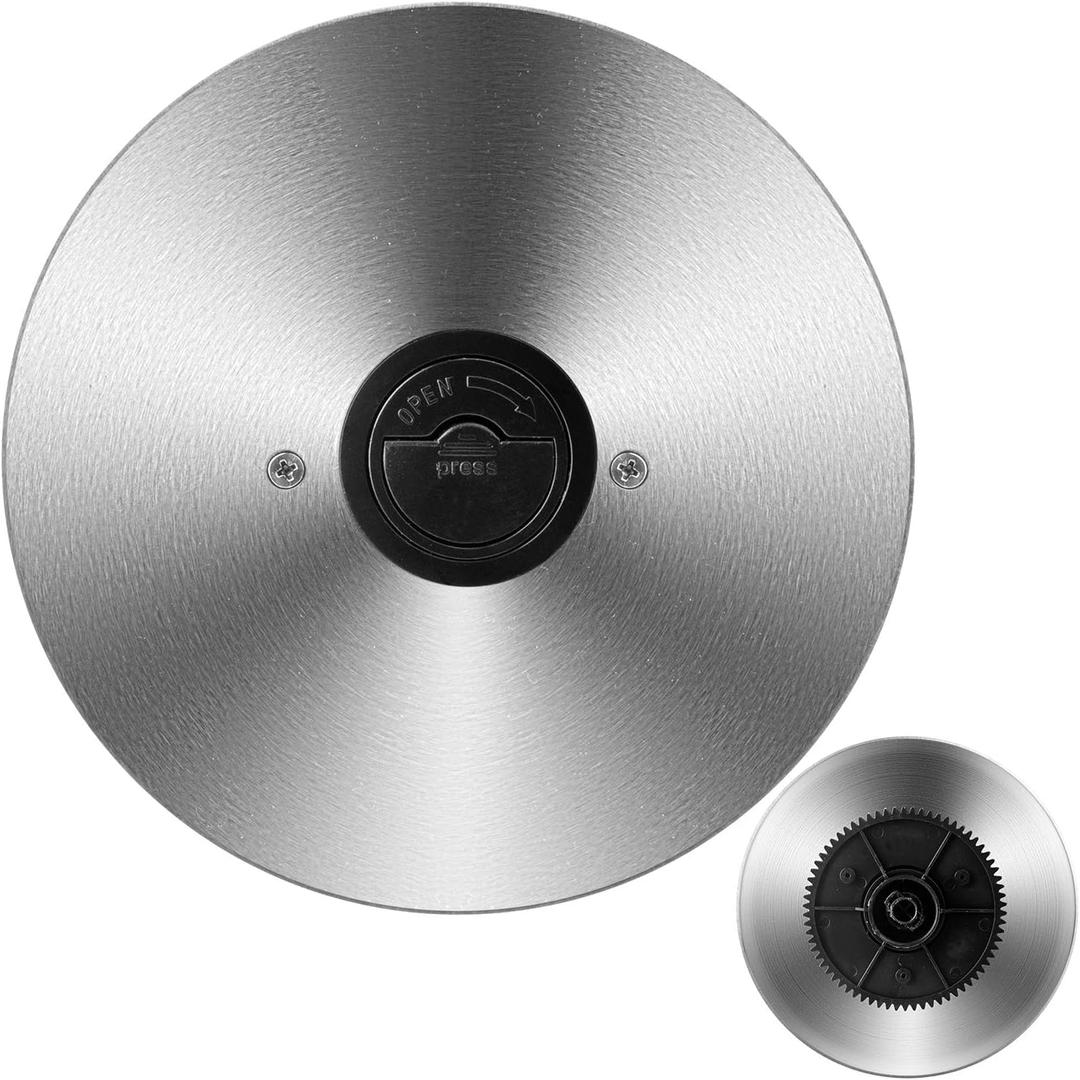 OSTBA 7.5 Inch Stainless Steel Meat Slicer Blade Replacement  Non-Serrated Blade for SL-518 Series Meat Slicer, Easy to Clean and Installg, Perfect for Slicing Bread, Vegetables, and Fruits