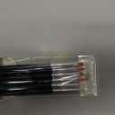 Artdone Nail Dotting Tools 6PCS Double-ended Nail Art Brushes Kit Nail Art Gel Polish Liner Brushes Design Pen For Nail Drawing And Nail Paint Brushes Small Detail Brushes (Black)