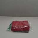 PurpleEssences Set of 12 Cloth Dinner Napkins 100% Cotton 18x18 Inch - Soft Durable Washable - Ideal for Farmhouse Party Spring Easter Summer - Perfect Everyday Use Table Linen - Burgundy