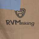 RVMasking Class A RV Cover, 34'1"-38' Heavy Duty 7 Layers Top Class A Motorhome Cover with 4 Tire Covers, Windproof Rip-Stop Anti-UV Camper Cover, Dark Gray