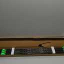 LWANO 32" Carbon Arrows Archery Target Practice Hunting Arrows with Shaft Spine 400 with Removable Tips for Compound & Recurve Bow (Pack of 12)