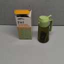 SWEET VIEW Olive Oil Dispenser and Oil Sprayer – 16oz/470ml Glass Light-Proof Oil Pourer for Kitchen, Air Fryer, Cooking, Salad, and BBQ