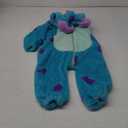 Dcohmch Baby Boy Girl Holloween Costume Cute Blue Monster Jumpsuit Costumes Infant Toddler Kids Cosplay Outfit (2-3 T)