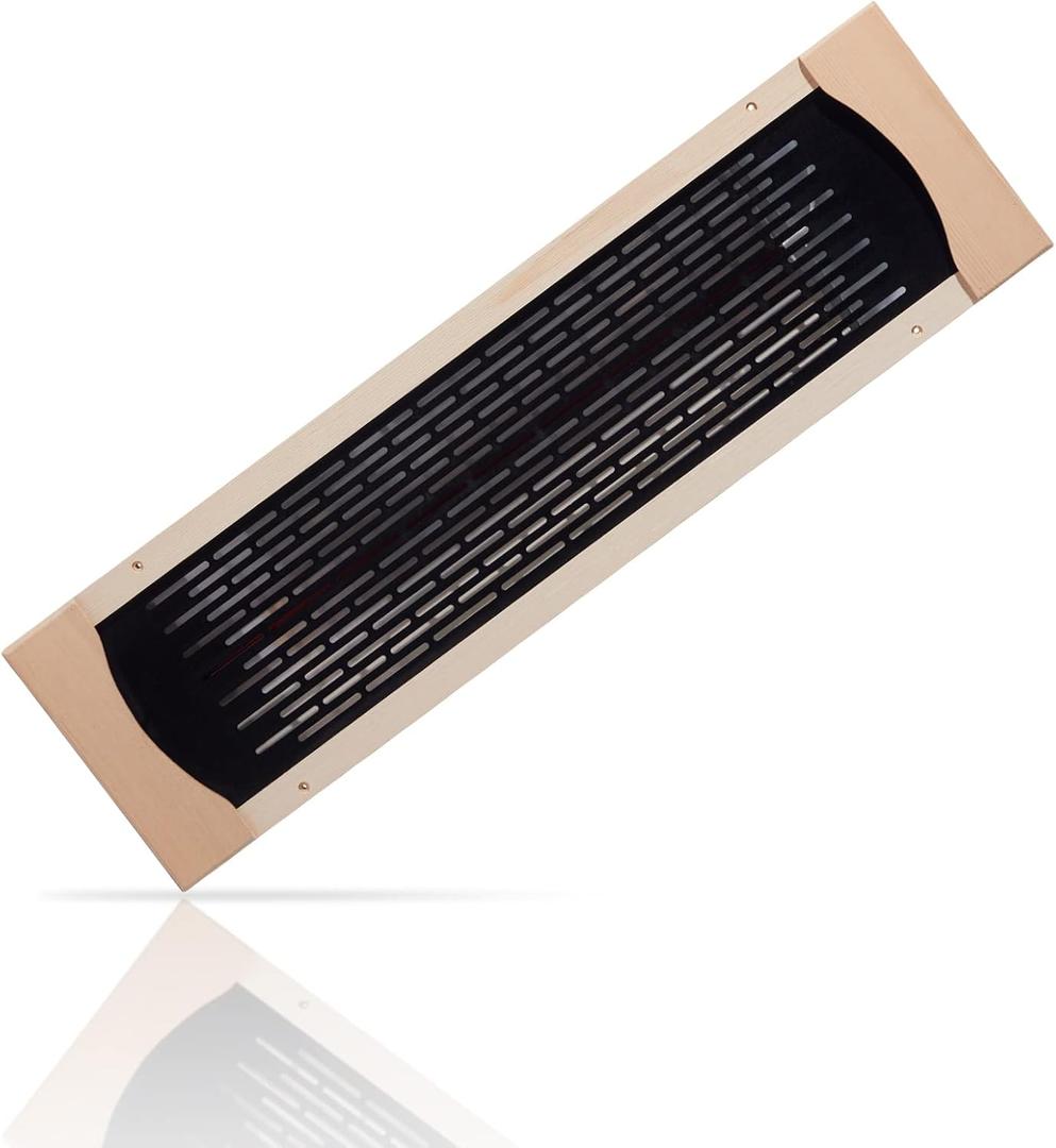 Full Far Infrared Carbon Fiber Glass Red Light Heater Tube, Infrared Sauna Heater Tube Sauna Accessories, 220V Heater, Infrared Suana Heating Element Tube for Wooden Indoor/Outdoor Sauna