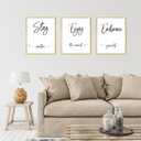 ELSKER&HOME 16x20 Poster Frame 3 Pack, Gold Picture Frame for Horizontal or Vertical Wall Mounting, Sturdy and Scratch-proof