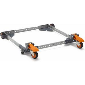 Bora Heavy Duty Universal Mobile Base with Wheels for Table Saw, Power Tool Stands & Mobile Bases, 3 Inch Non Marking Wheels, Adjustable Tool Stand 650lb Capacity PM-2500
