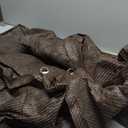 Multipurpose Protective Cover Brown Poly Tarp 8' x 10' - Durable, Water Resistant, Weather Resistant - 5 Mil Thick Polyethylene