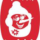 Cute Cartoon Snowman Vinyl Wall Kids Decor Home Wall Decoration Adorable Cartoon Snowman - Size: 16 in x 20 in (Multi)