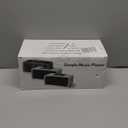 SavvyBloom Simple Music Player for Seniors, Audiobook Player Easy to Use with Large Button for Elderly with Dementia, Blind, Alzheimer's, No Need WiFi/Bluetooth, with 32GB TF Card, Gray