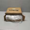 MaxSmeo Corner Bookshelf, 5-Tier Corner Shelf Stand, Modern Corner Plant Shelves with Storage, for Bedroom, Bathroom, Kitchen, Living Room (White)