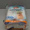 Simple Solution Disposable Male Wraps, Absorbent Leak Proof Belly Bands for Dogs, Incontinence Aid, Puppy Training, Marking Control, and Travel Protection, Large Dogs, 1827 Inch Waist, 30 Count