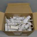 Hushee 50 Pack Mini Lint Rollers 3000 Sheets Travel Size Lint Roller Small Portable Remover for Couch Furniture Clothes Cat Hair Removal 5.9 x 1.1 Inches(White)