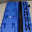 VEVOR Inner Tie Rod Tool Kit, 13 Pcs Tie Rod Removal Tool, 13 Pcs Crowfoot Adapters Inner Tie Rod Tool Set, 1/2 Inch Drive Tube Tie Rods Tool, Heavy-Duty Steel Inner Tie Rod Removal Tool for Vehicle