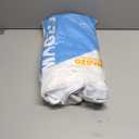 MAGZO Magnetic Screen Door Fit Door Size 72 x 96 Inch, Screen Size 74" x 97" Polyester Sturdy Mesh with Heavy Duty Full Frame Hook & Loop-White