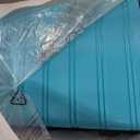 Rockland Melbourne Hardside Expandable Spinner Wheel Luggage, Turquoise, 2 Piece (20"/28")