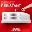 Icon Aftermarket A/C Shroud - fits Dometic Brisk Air Duo Therm - White