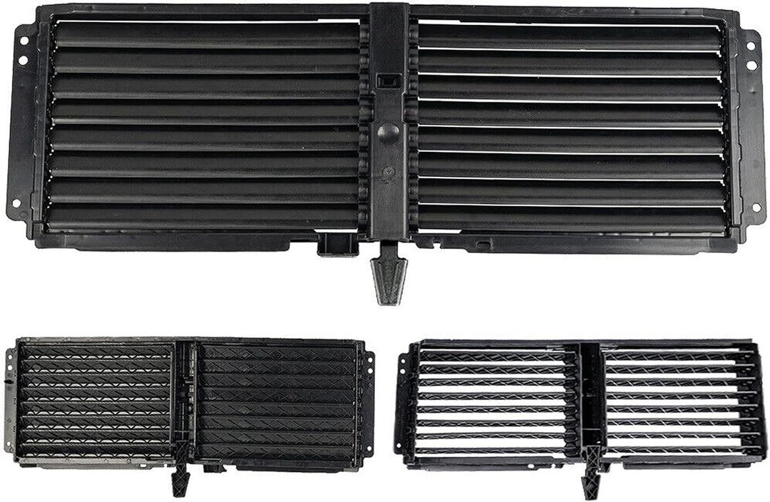 Radiator Shutter for 2018 2019 Chevy Equinox 2018 2019 2020 GMC Terrain 84460245 GM1206111 Front Bumper Upper Radiator Shutter