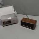 Digital Alarm Clocks Radio for Bedrooms,FM Radio & White Noise Sound Machine with Timer,Bluetooth Speaker,Dual Alarm Clock with Wireless Charging,Dimmable Big LED Display,Holiday Gifts for Men Women