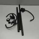 Garland Hanger for Front Door Frame - 26.77'' to 89.37'' Length, Heavy-Duty Stainless Steel Telescoping Rod, Multi-Use Tension Rod Garland Holder for Holiday Christmas & Halloween Decorations