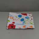Wipeable Waterproof Tablecloth Vinyl Tablecloths for Rectangle Tables Heavy Duty PVC Tablecloth for Kitchen Dining Table(Flowers-3, 54'' x 108'')