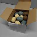 36 Pcs Spring Eggs Colorful Foam Bright Spring Basket Stuffers for Hunt Creative Surprise Egg for Party Favor Decorations, 1.97 x 1.18 Inches (Classic Color)