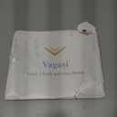 Vagasi Women Touch Screen Gloves, Fleece Lined Winter Gloves for Ladies, Thermal Suede Gloves Fur Cuff for Girls Gifts (Beige-white)