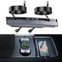 USB Hub for Tesla Model 3/Y 2021-2025, Fast Charger 4-in-1 Center Console Docking Station with Retractable Cable for Tesla Interior Accessorie (Not fit Model 3 2024 2025)