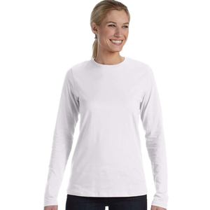 Women's Relaxed Long Sleeve Jersey Tee Unknown L