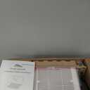 Bathroom Exhaust Fan 110CFM 1.2Sone, Quiet Bath Fan with Humidity sensor, Energy-Saving Household Ventilation Fan, No Attic access Needed Installation for Ceiling Mounted, White