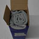 MIULEE Decorative Linen Euro Sham Pillow Covers 22x22 Inch Aqua Green Boho Farmhouse Neutral Couch Throw Pillows for Bed Pack of 2 Accent Modern Pillowcase Summer Sofa Livingroom Home Decor