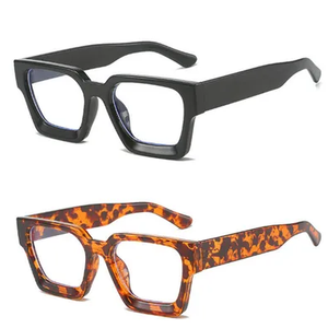 Thick Frame Prescription Glasses Frame Oversized Square Computer Women Eyeglasses Female Big Frame Optical Eyewear