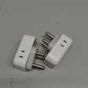 South Africa Plug Adapter 2 Pack, TESSAN Type M Power Adapter with 4 AC Outlets 3 USB Ports(1 USB C), Travel Adaptor US to Botswana Namibia Nepal Bhutan