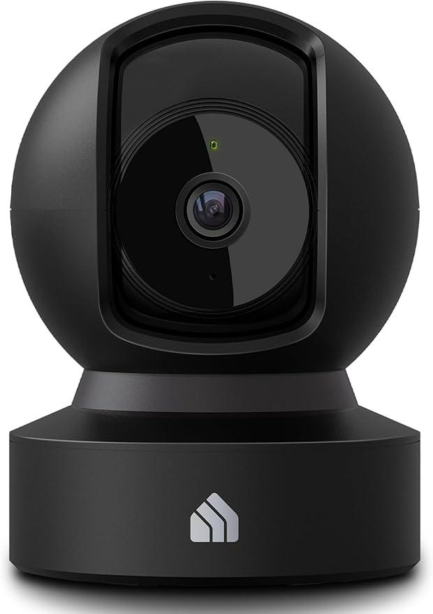 Kasa 1080p Indoor Pan/Tilt Wired Security Camera  Works as a Baby & Pet Monitor, Motion Detection & Tracking, 2Way Audio, Night Vision, SubscriptionFree Local Storage or Optional Cloud, EC71