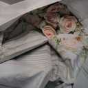 10x8ft Bow Birthday Decorations Backdrop Flower Floral Bow Luxurious European Classical Style Decor Romantic Wedding Party for Girls Woman Birthday Bridal Photo Banner Booth (Beige)