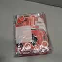 Graduation Decorations 2026 Red Themed Set, Congrats Grad Banner Class of 2026 Backdrop Balloons and Streamers Kit High School and College Graduation Party Supplies
