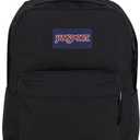 JanSport SuperBreak One Backpacks - Durable, Lightweight Bookbag with 1 Main Compartment, Front Utility Pocket with Built-in Organizer - Premium Backpack, Black, One Size