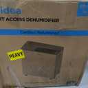 Midea 4,500 Sq. Ft. Dehumidifier with Pump Included 50 Pint - Ideal for Basements, Large & Medium Sized Rooms, and Bathrooms