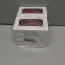 2 x MEEDEE Rust Velvet Ribbon 1 Inch Single Face Nylon Velvet Ribbon 2 Rolls 20 Yards Rust Red Ribbons for Christmas Tree, Gift Wrappig, Rustic Wreath, Velvet Bow Making, Floral Bouquet, Home Decor