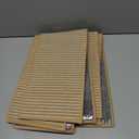 Peel and Stick Stair Treads for Wooden Steps Indoor, Stair-Carpet Treads Washable Reusable Adhesive,Stair-Treads Non Slip 4PC, Beige (8"x30")