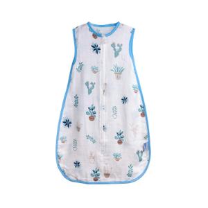 Toddler Sleeping Sack Muslin Cotton 1-2T Lightweight 0.5 Tog Summer Baby Wearable Blanket Thin Infant Sleeping Bag Breathable Soft 12-24M Sleeveless Sleeper Sack (Night Blooming)