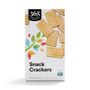365 by Whole Foods Market, Natural Buttery Flavor Snack Crackers, 16 Ounce (EXP 11/15/26)