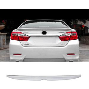 Rear Spoiler Compatible with Toyota Camry 7th 2012-2017 Car Trunk Spoiler Wing Tail Body Kit, White