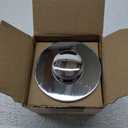 Hibbent Upgraded 3 in 1 Bathroom Sink Drain Strainer, Universal Pop Up Stopper with Removable Stainless Steel Filter Basket Hair Catcher, Sink Plug for 1.1''~2.36'' Basin, Brass Bullet Core, Chrome