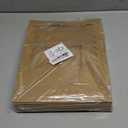 qiqee 9x9x2.5 Inch Brown Pie Boxes with Window 12Packs Cookie Donut Bakery Box (Auto-pop Up)