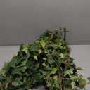 Hollyone 2pcs Artificial Hanging Plants 35.4" Fake Ivy Vine Faux Ivy Leaves Fire and UV Resistant Hanging Plant Wall Greenery for House Room Patio Indoor Outdoor Home Shelf Office Wedding Decor