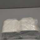 Freshware Clamshell Food Containers with Lids [6x6 50-Pack] Disposable To Go Containers, Biodegradable Sugarcane To Go Boxes - Paper Container - Microwave & Freezer Safe, Stackable