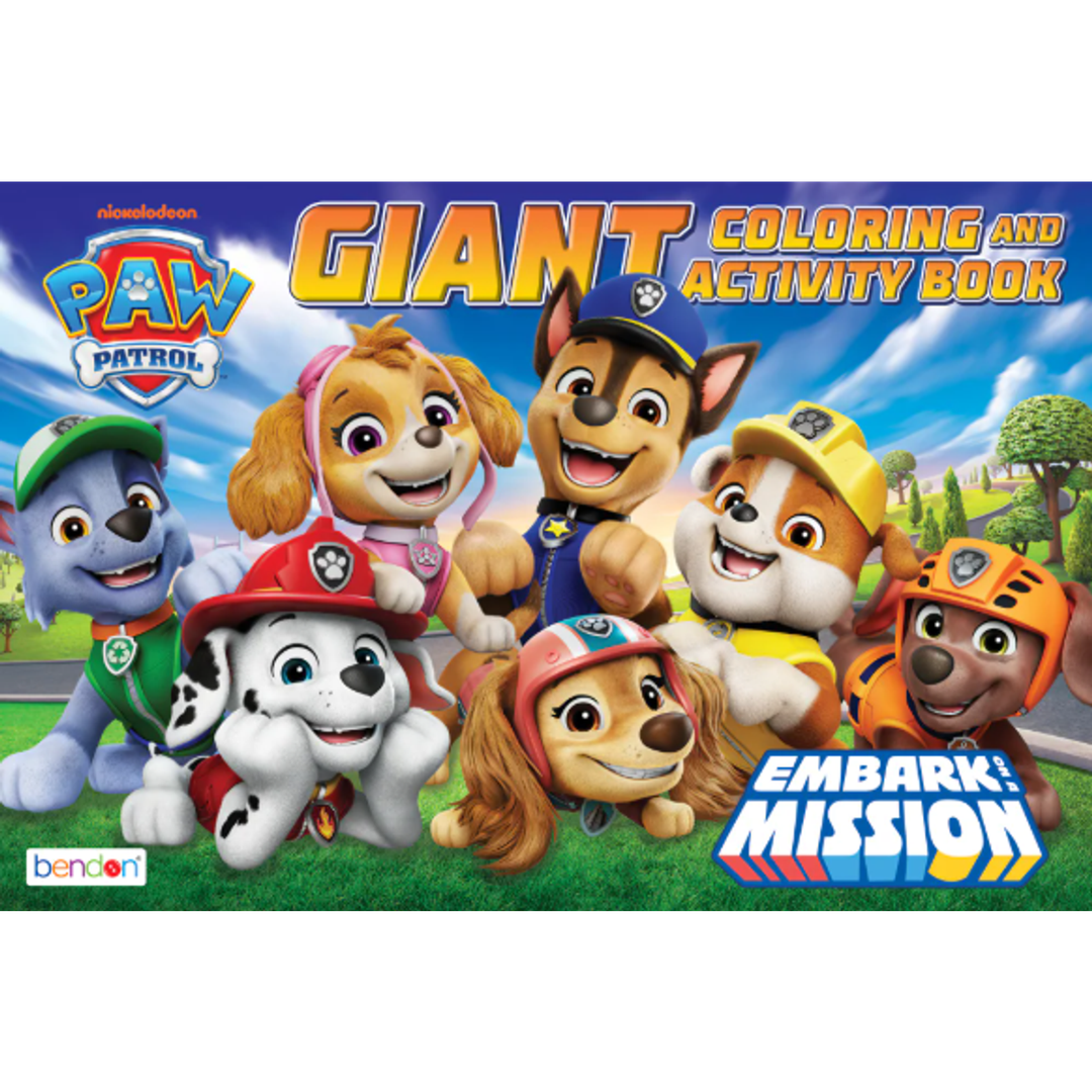 Paw Patrol Activity  And Coloring Book