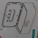 Ultrasonic Jewelry Cleaner, 50Khz Jewelry Cleaner Ultrasonic Machine for Jewelry, Eyeglasses, Rings, Watch Strap, Dentures, 24oz - 304 Stainless Steel Tank, Digital Timer, 5 Cleaning Modes(White)