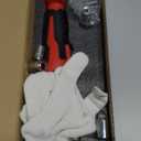 3/8 Inch Cordless Ratchet Wrench for Milwaukee M18 18V Battery  42FtLbs Brushless Motor Electric Ratchet Set with 0220RPM Variable Speed,8 Sockets,1/4" and 1/2" Adapters,3" Extension Bar(Tool Only)