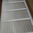 Return Air Grille for 20"Wx10"H inch Duct Opening,Air Return Vent Cover for Wall or Ceiling,AC Wall Vent Cover Grill HVAC Cold Air Intake Grille Without Filter Housing,Outer Dimension:21.75"WX11.75"H
